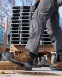 Men's CSA Evanston 6 Waterproof Boot (Carbon Toe)  |  Bison/Black
