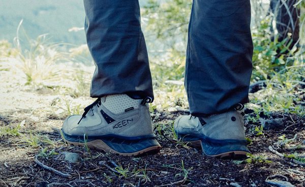 Men's Hightrail Waterproof Wide Hiking Boot  |  Brindle/Oak Buff