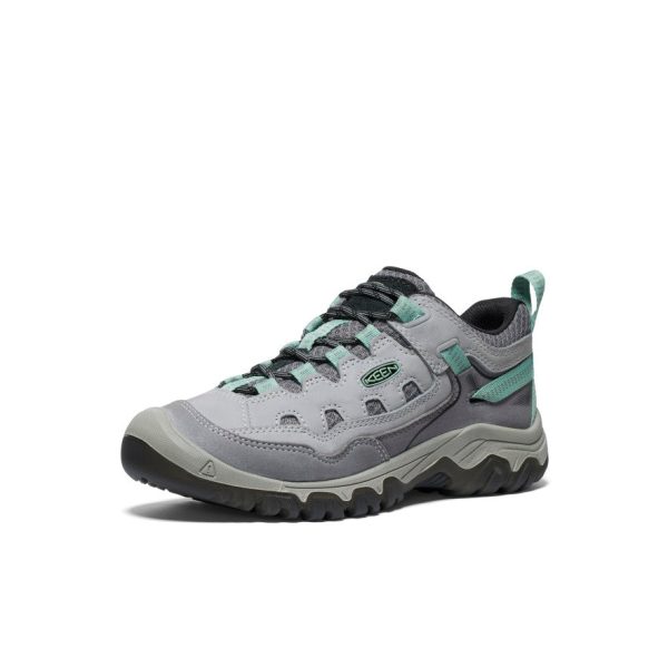 Women's Targhee IV Vented Hiking Shoe  |  Alloy/Granite Green