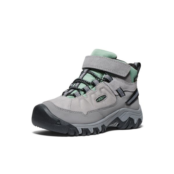Little Kids' Targhee IV Waterproof Hiking Boot | Alloy/Granite Green