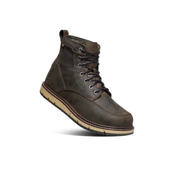 Men's San Jose 6 Waterproof Boot (Soft Toe) | Cascade Brown