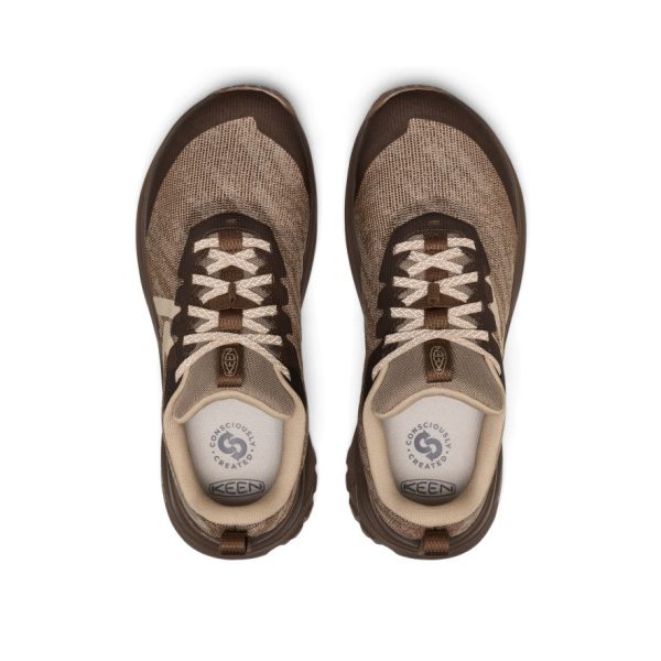 Men's Roam Trail Running Shoe  |  Brindle/Dark Earth