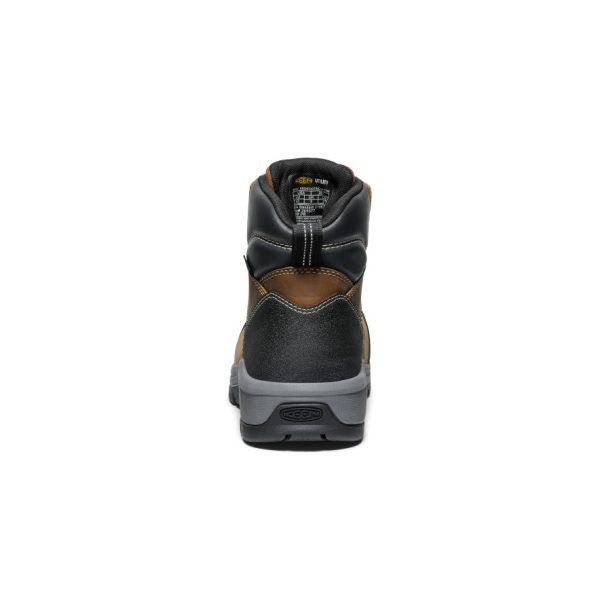 Men's CSA Evanston 6 Waterproof Boot (Carbon Toe)  |  Bison/Black