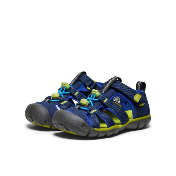 Little Kids' Seacamp II CNX  |  Naval Academy/Chartreuse