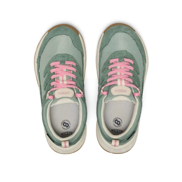 Big Kids' Hightrail Waterproof Hiking Shoe | Lily Pad/Cashmere Rose