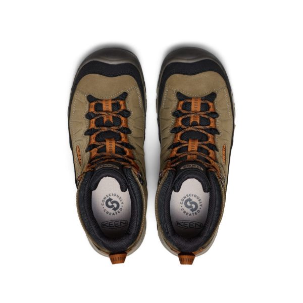 Men's Targhee IV Waterproof Hiking Boot  |  Sea Turtle/Roasted Pecan