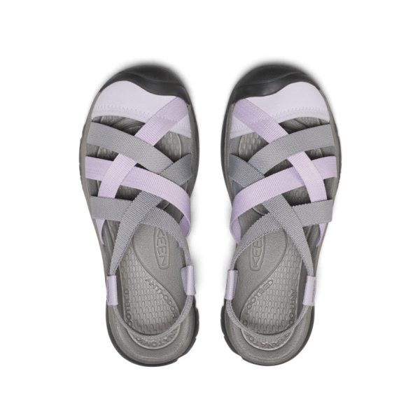 Women's Whisper Lattice Sandal  |  Alloy/Thistle