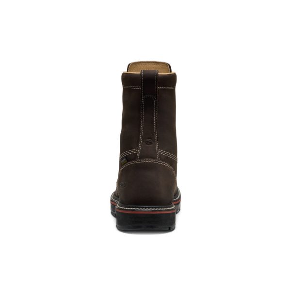Men's Liberty 8 Waterproof 90° Heel Boot (Carbon Toe) | Coffee Bean/Black