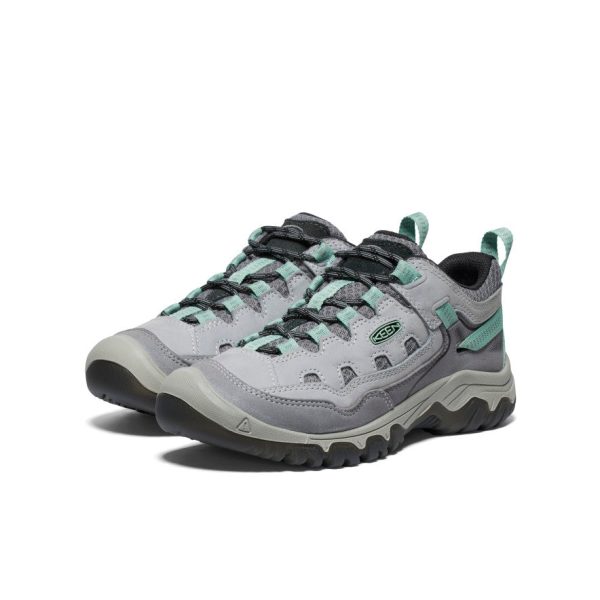 Women's Targhee IV Vented Hiking Shoe  |  Alloy/Granite Green