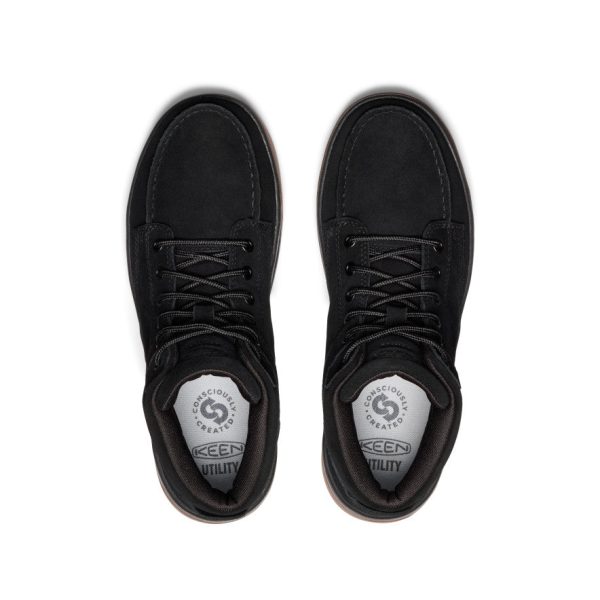 Men's Gibson Boot (Soft Toe)  |  Black/Gum