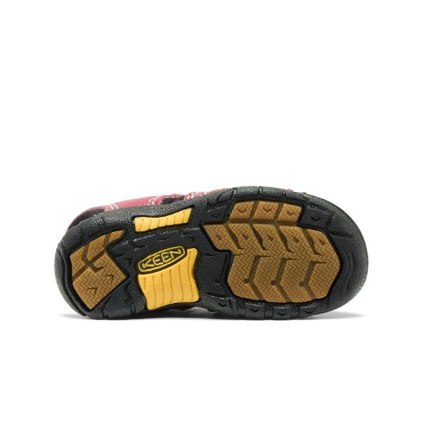 Newport Sandal Keychain  |  Red