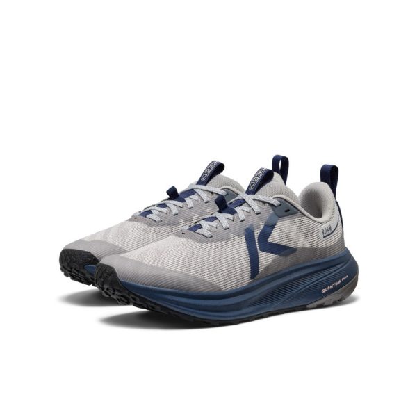 Men's Roam Trail Running Shoe | Alloy/Naval Academy