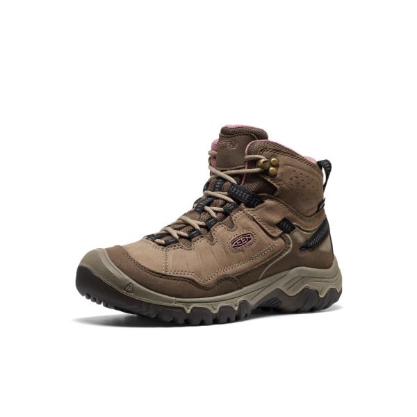 Women's Targhee IV Waterproof Hiking Boot  |  Brindle/Nostalgia Rose