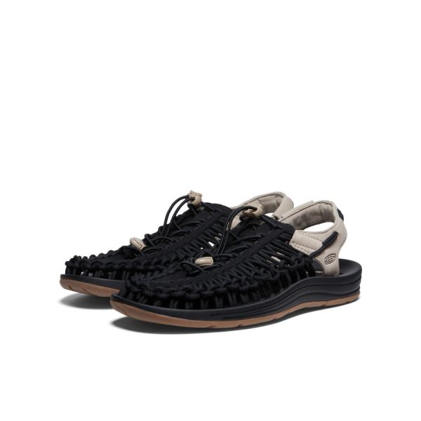 Men's UNEEK Sneaker  |  Black/Plaza Taupe