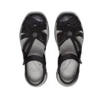 Women's Rose Sandal | Black/Neutral Gray