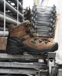 Men's Pittsburgh Energy 6 Waterproof Boot (Soft Toe) | Cascade Brown/Black