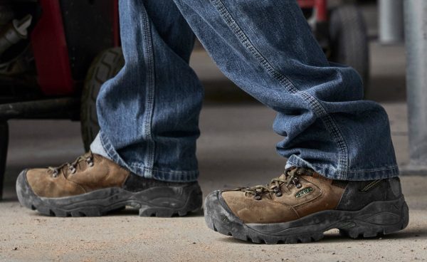 Men's Pittsburgh Energy 6 Waterproof Boot (Carbon Toe) | Bison/Black