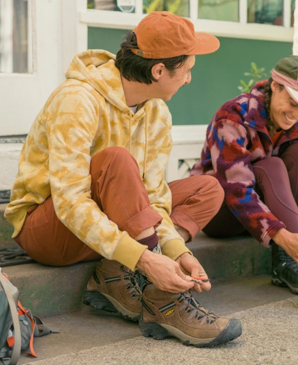 Men's Targhee II Waterproof Mid Wide | Shitake/Brindle