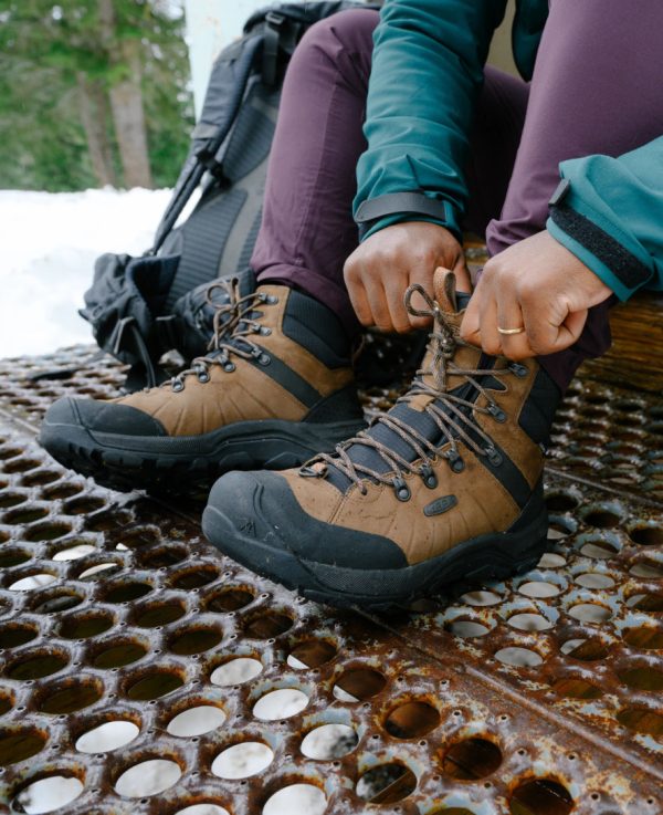 Men's Revel IV Polar Waterproof Boot  |  Bison/Orange Pepper