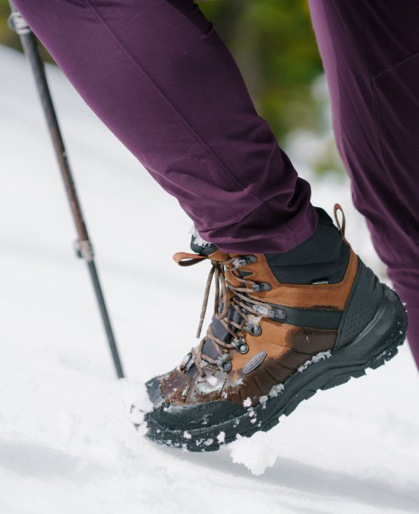 Men's Revel IV Polar Waterproof Boot  |  Bison/Orange Pepper
