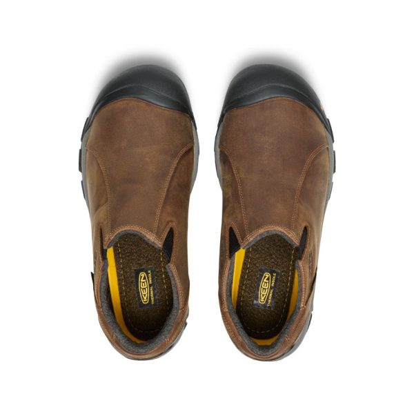 Men's Brixen Waterproof Shoe Wide | Slate Black/Madder Brown