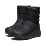 Big Kids' Puffrider Waterproof Winter Boot | Black/Steel Grey