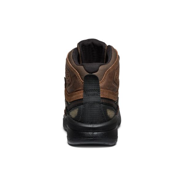 Men's Targhee IV Waterproof Work Boot (Carbon Toe) | Dark Earth/Black