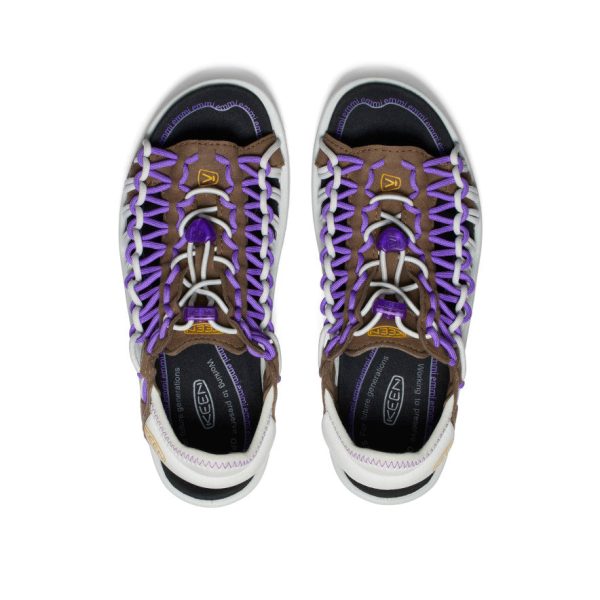 Women's UNEEK II Open Toe x emmi  |  Dark Earth/Tillandsia Purple