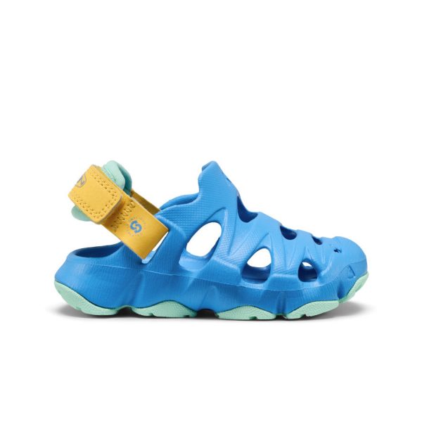 Toddlers' HyperFLT Clog  |  Azure Blue/Daffodil