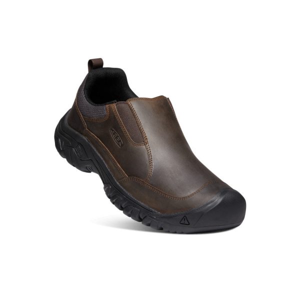 Men's Targhee III Wide Slip-On | Dark Earth/Mulch